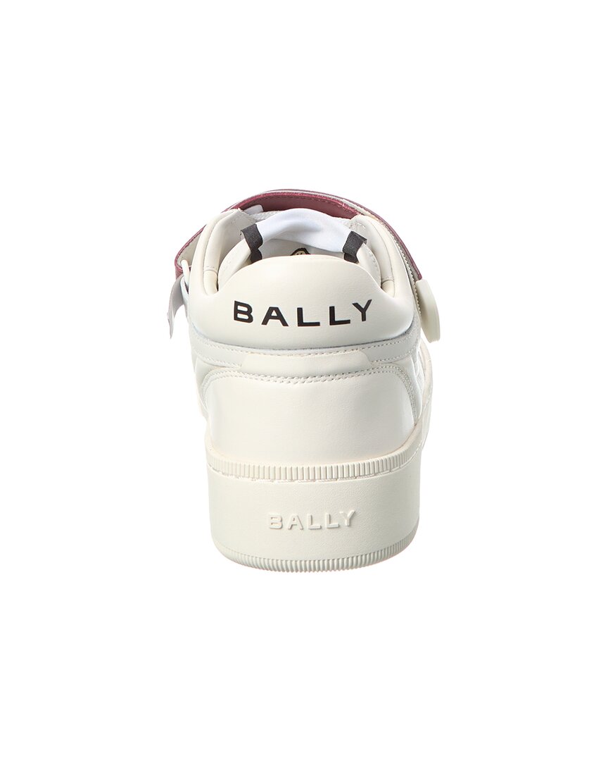Балли Ройс Кожаные кроссовки Bally, белый — фото 3