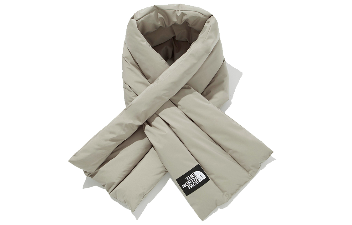 

Шарф унисекс серый бежевый THE NORTH FACE