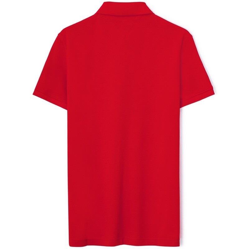 Рубашка поло серии 1985 года, мужская, малиновая, XLG Tommy Hilfiger, цвет Crimson XLG — фото 2