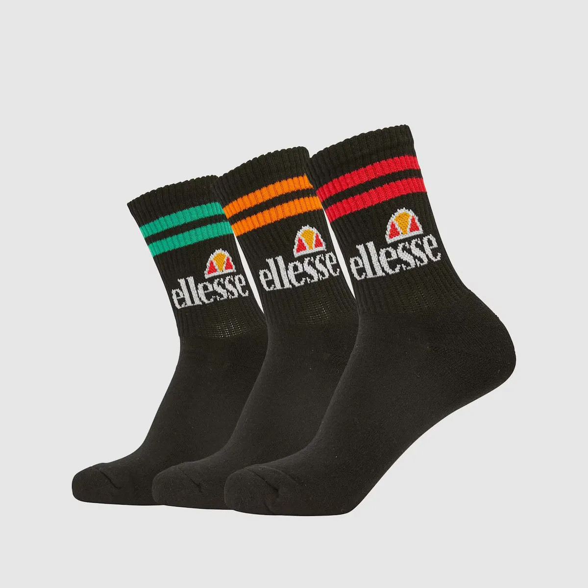 

Набор Pullo 3 Socks Pack ellesse Ellesse, чёрный