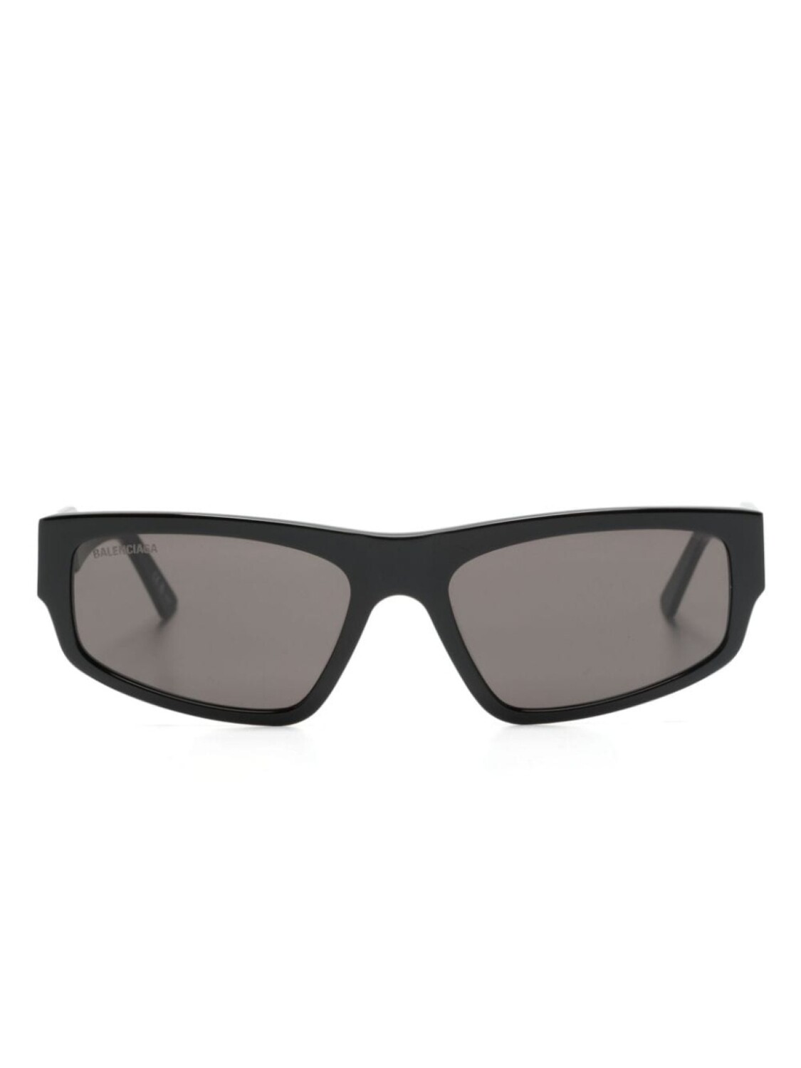 

Balenciaga Eyewear солнцезащитные очки в байкерском стиле, черный