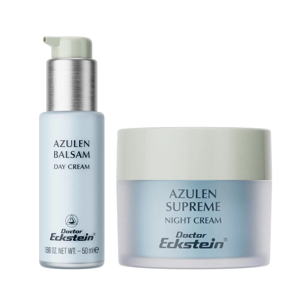 Набор для ухода Doctor Eckstein Azulen Care Set: дневной и ночной крем, 2 шт. Doctor Eckstein