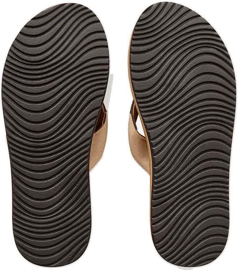 Мужские шлепанцы Rip Curl Oxford с открытым носком, черно-коричневые — фото 2