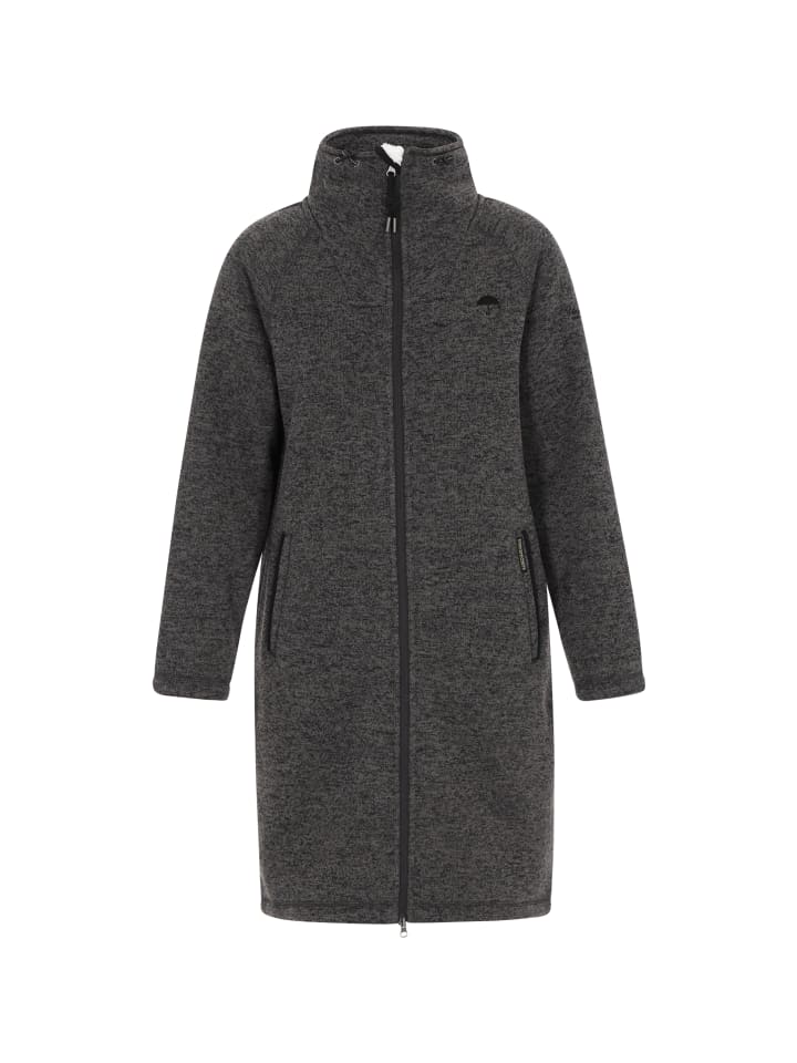 

Флисовая куртка Schmuddelwedda, темно-серый меланж