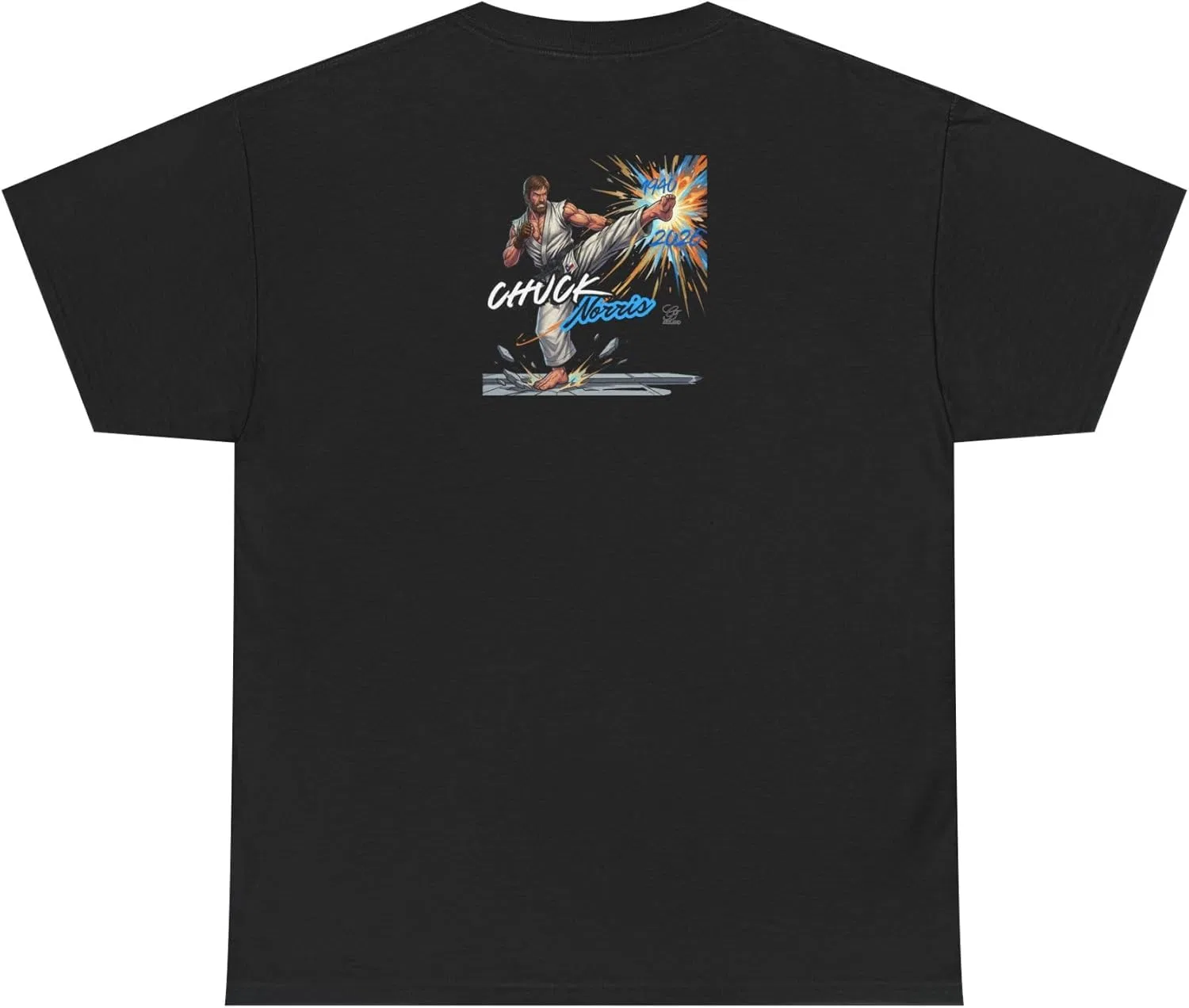 Футболка с принтом Karate Fighter, GT Artland, Black — фото 2