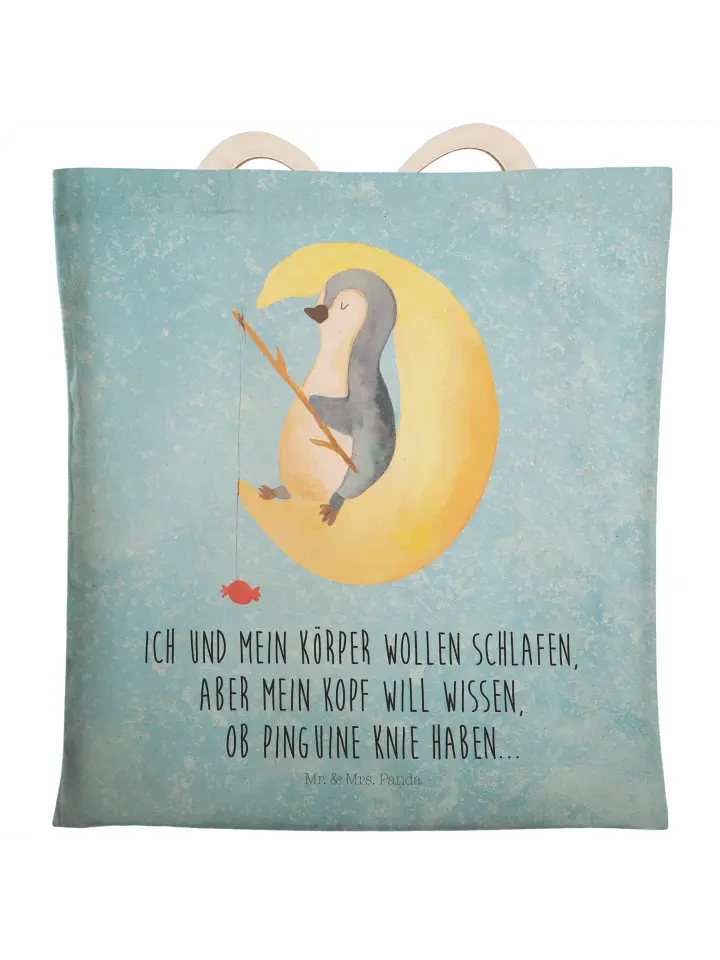 

Шоппер Mr. & Mrs. Panda, цвет eisblau