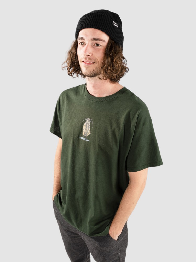 

Футболка Monet Skateboards Cumbs T-Shirt, dark green, Зеленый, Футболка Monet Skateboards Cumbs T-Shirt, dark green