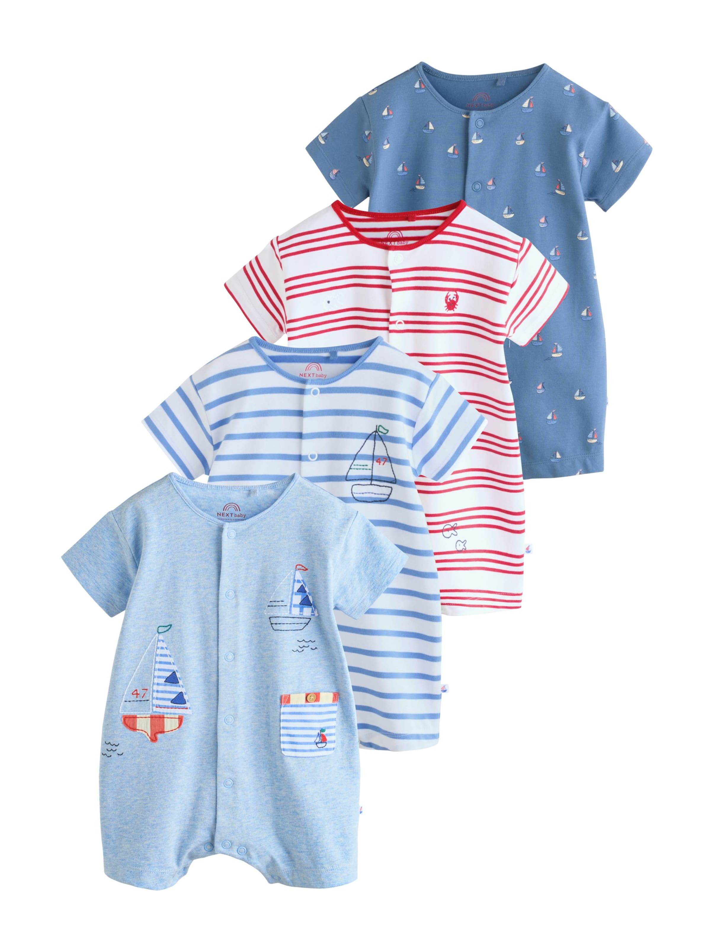 

Next Комбинезон/боди светло-голубой, белый