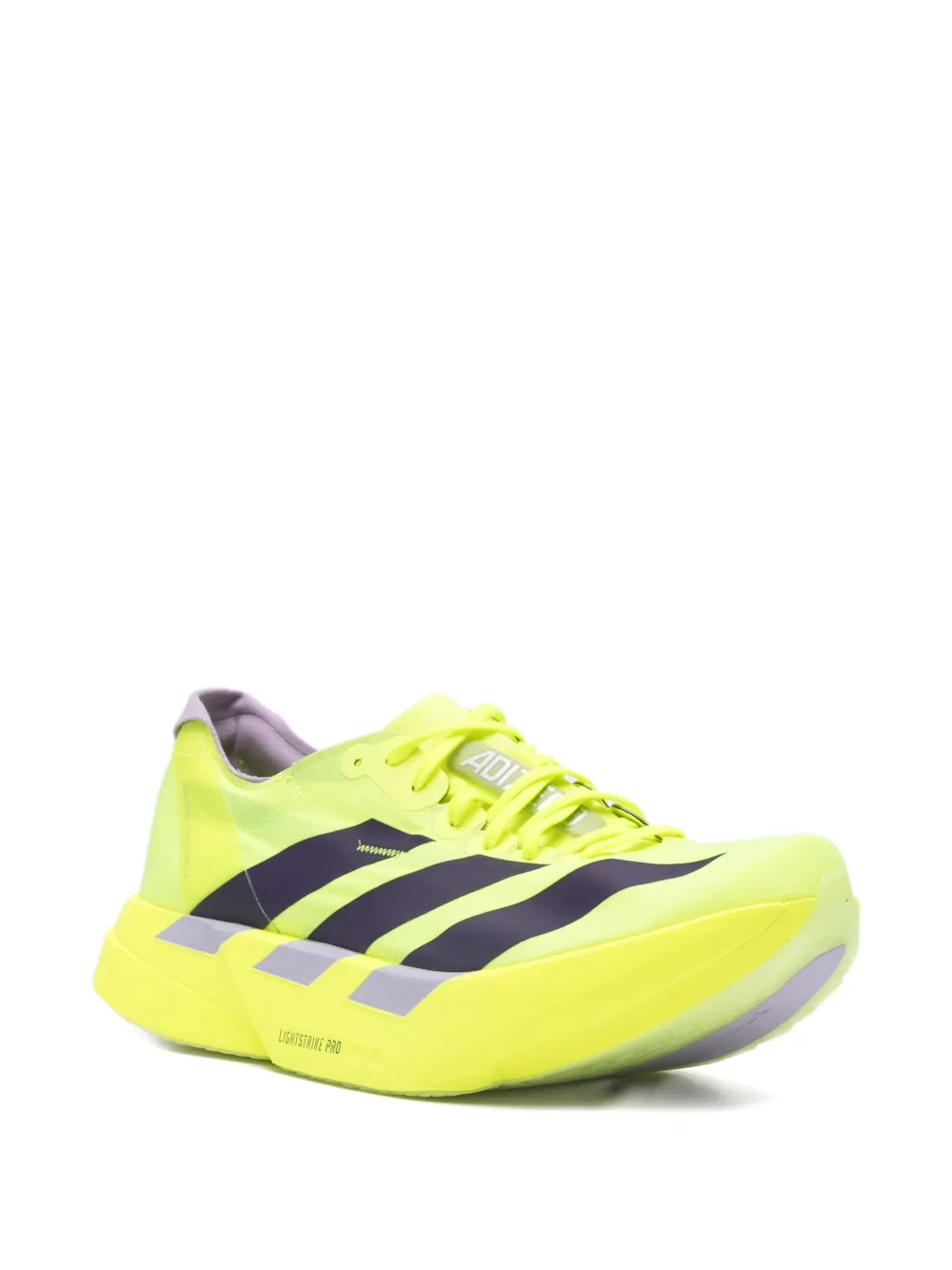 Кроссовки Adizero Adios Pro 4 Adidas, желтый — фото 2