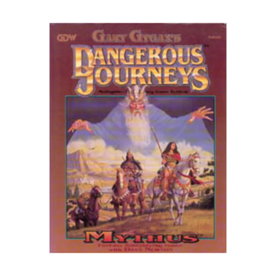 

Mythus, Dangerous Journeys, мягкая обложка