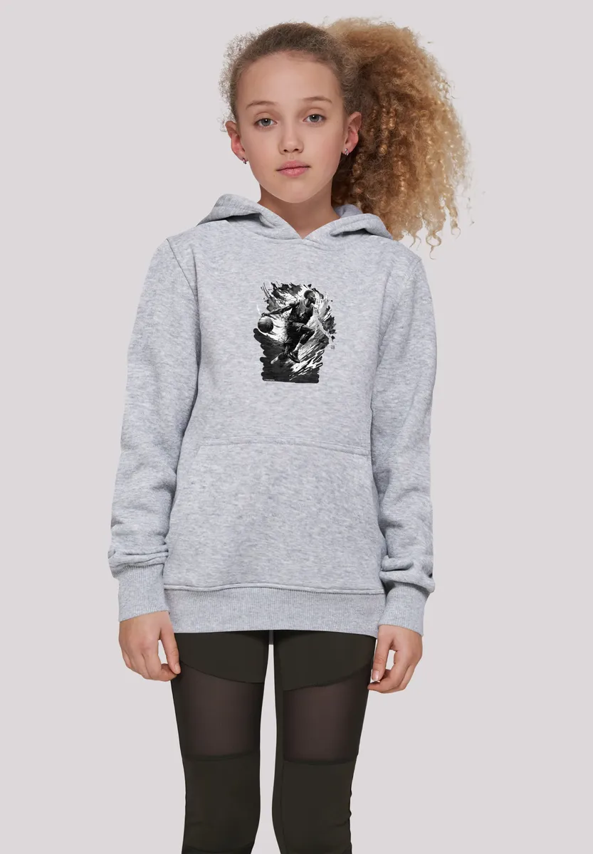 

Толстовка F4NT4STIC "Basketball Splash Sport HOODIE UNISEX", принт, серый