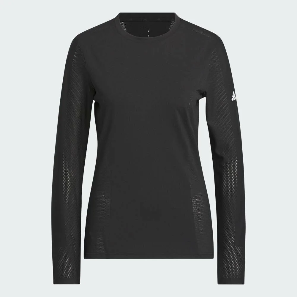 Футболка с длинными рукавами и облегающим кроем Ultimate 365 Tour Engineered Adidas, black — фото 4