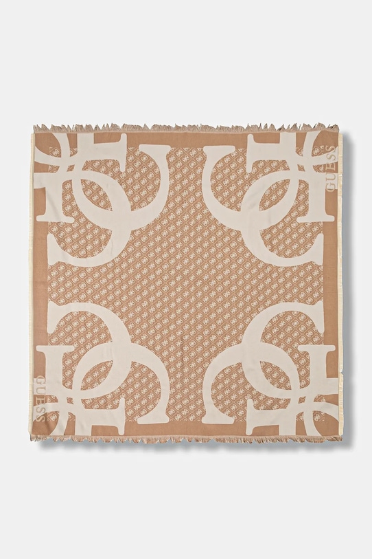 

Шарф Guess, коричневый