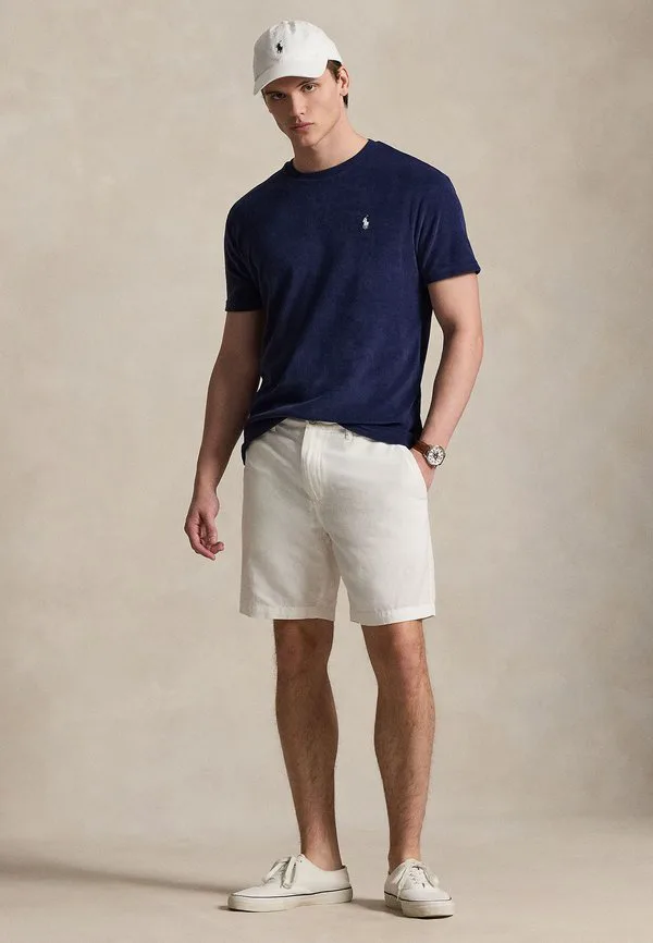 Классическая махровая футболка, базовая футболка Polo Ralph Lauren, Newport Navy — фото 2