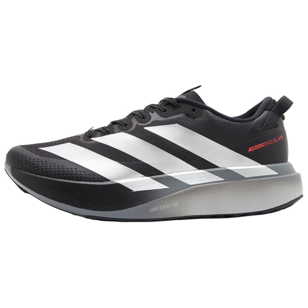 

Adidas Мужские водонепроницаемые беговые кроссовки Adizero Evo SL, черный с белым