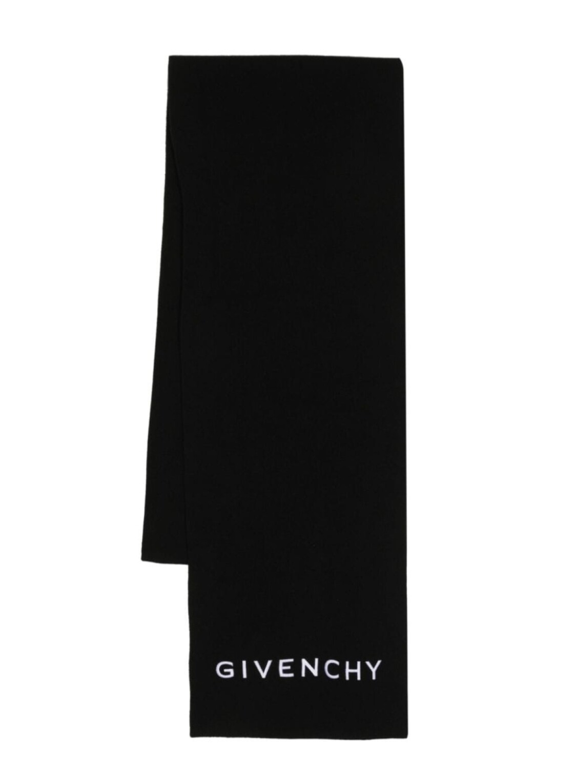 

Шарф с вышитым логотипом Givenchy, черный