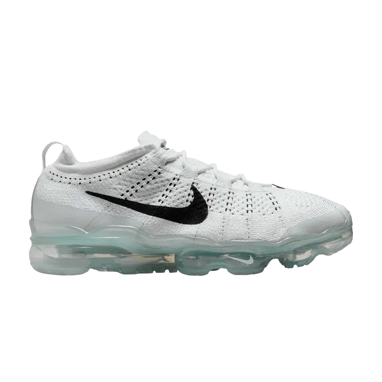 

Кроссовки Nike Air VaporMax 2023 Flyknit 'White Pure Platinum Black', белый
