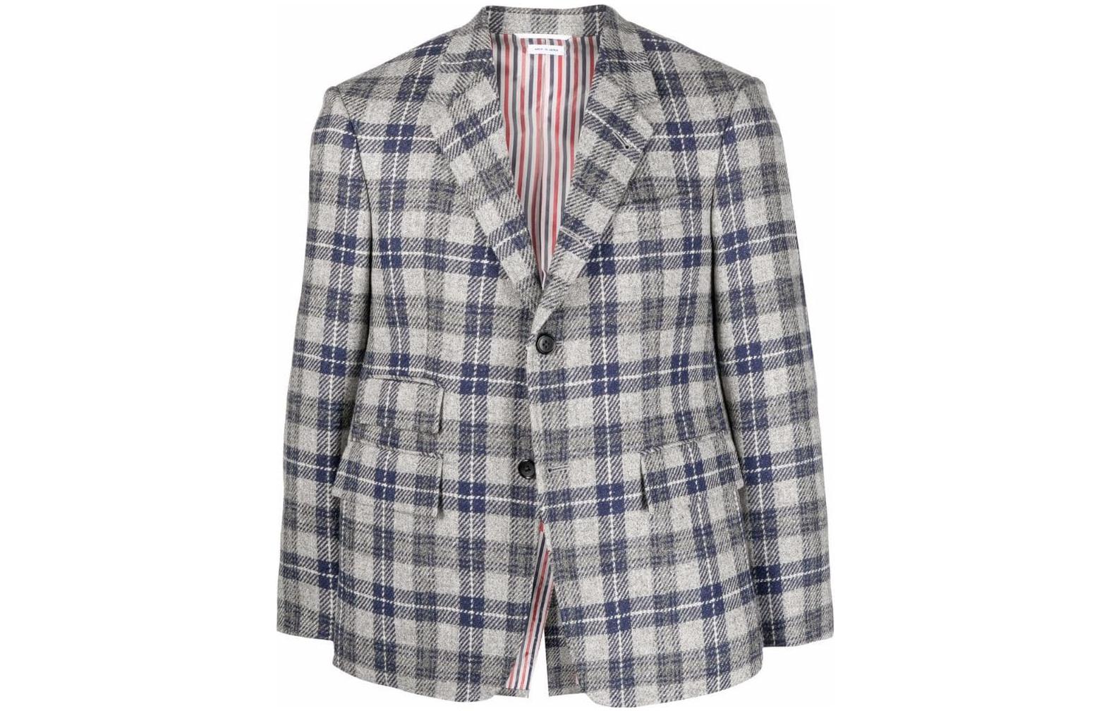 

THOM BROWNE Мужской серый деловой костюм, Gray