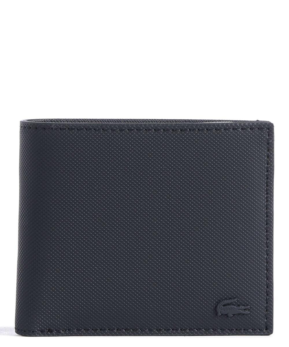 

Мужской классический RFID-кошелек из полиуретана Lacoste, синий