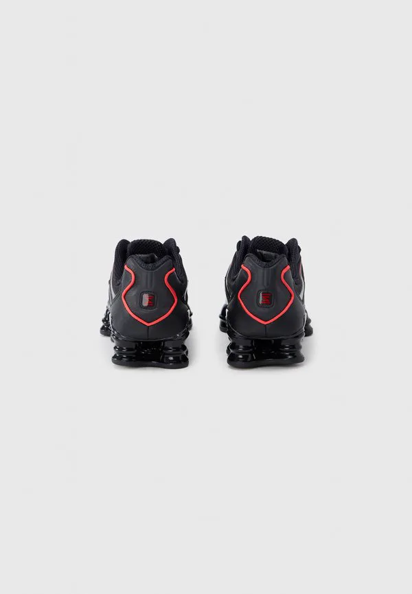 Кроссовки shox tl Nike Sportswear, Black/Light Crimson — фото 3