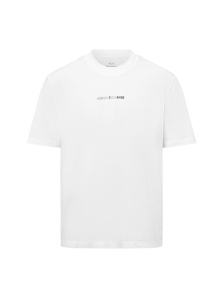 

Футболка Armani Exchange, экрю