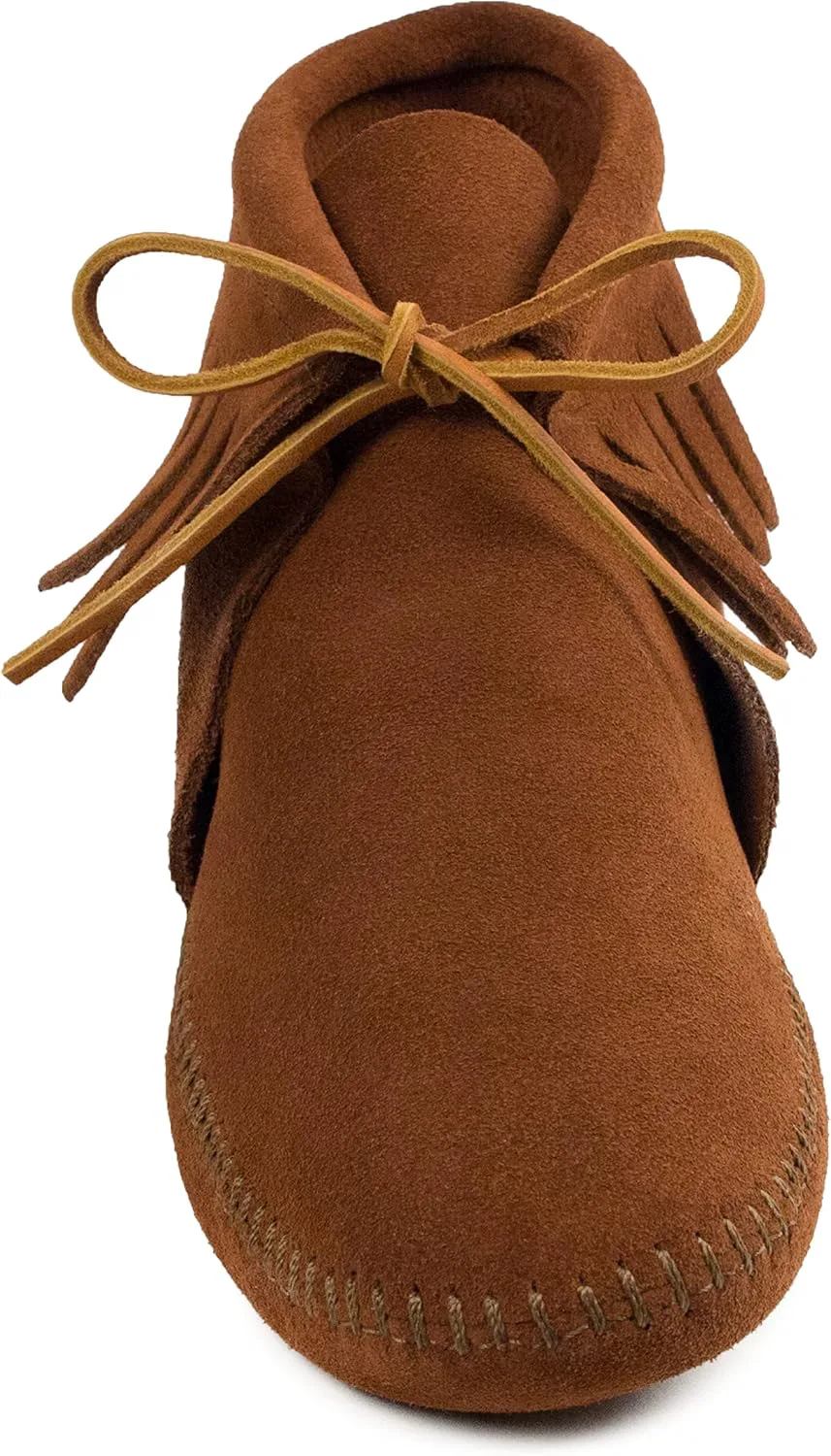 

Мокасины-башмачки Minnetonka с классической бахромой для мужчин, коричневый