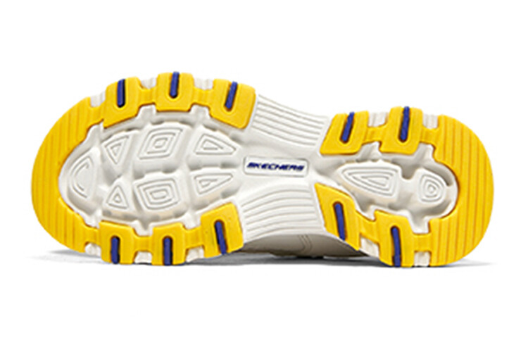 Кроссовки Skechers Kids Lifestyle Shoes GS Low-top White/Yellow — фото 4