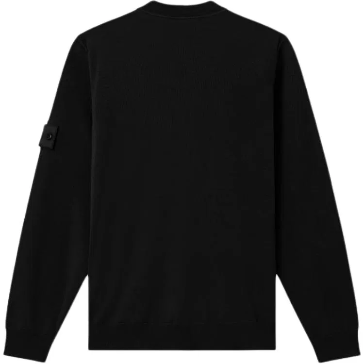 Свитер Ghost SS26 Men's STONE ISLAND, Ghost Black — фото 3