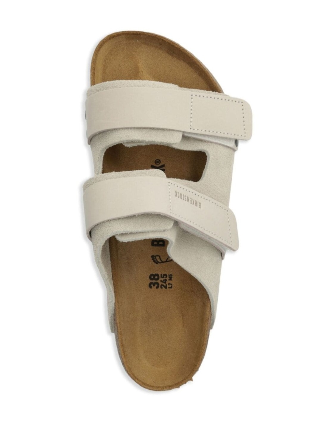 Сандалии из замши Birkenstock Uji, белый — фото 4