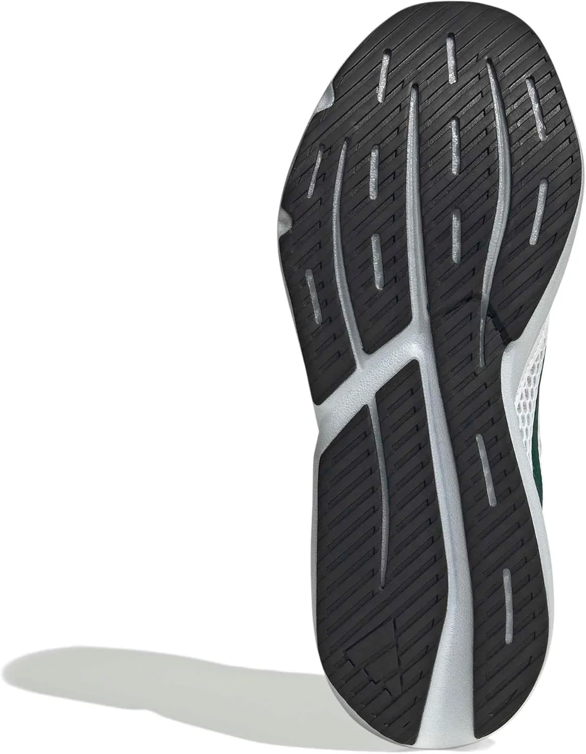Мужские кроссовки Adidas Lightblaze Glow на шнуровке для повседневной носки - синие, белый/металлик/зеленый — фото 2