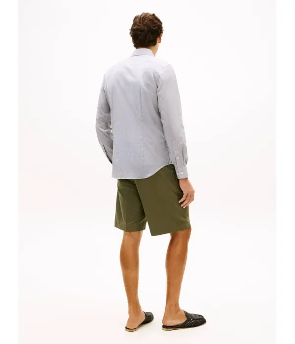 Рубашка slim fit Tommy Hilfiger, темно-синий — фото 3