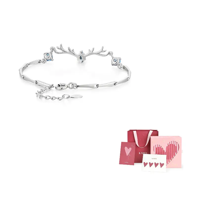 

Браслет S999 для женщин двухцветный мерцающая галактика KADER