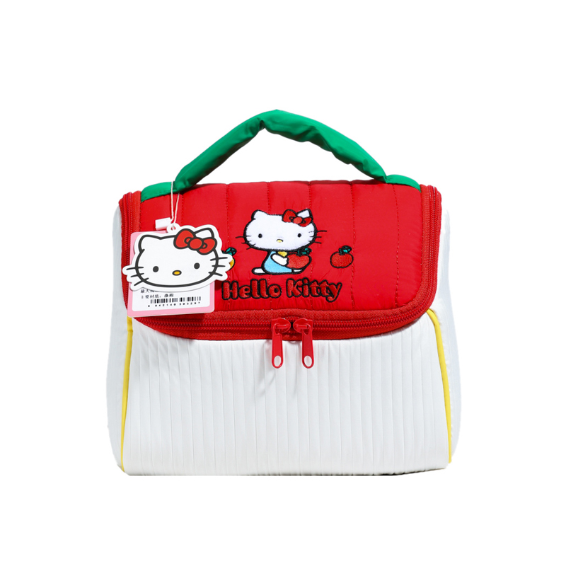 

Sanrio Hello Kitty Полиэстер портативный органайзер для макияжа женский красный