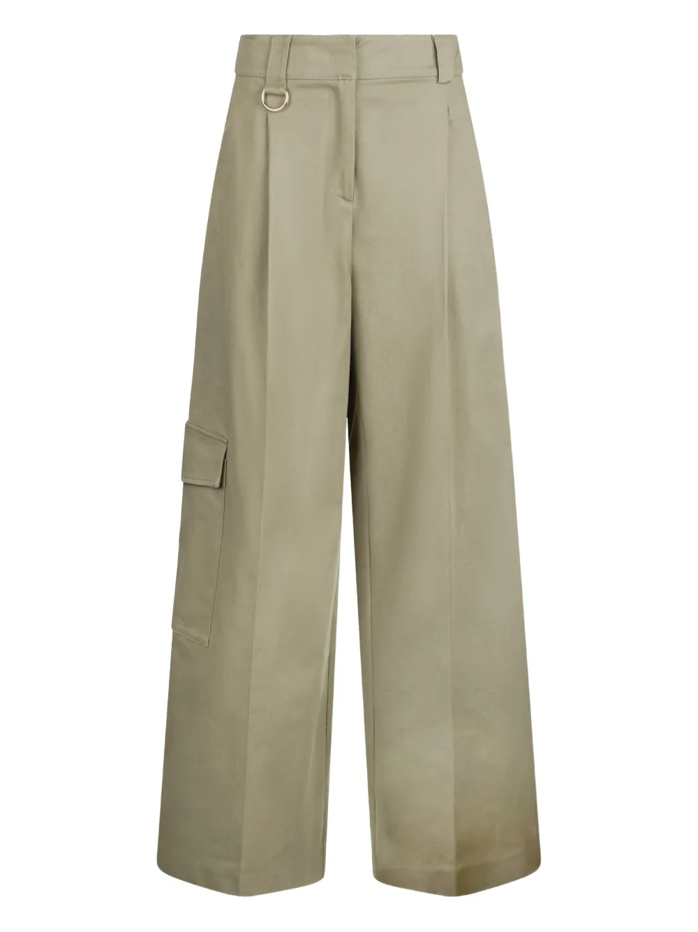 

Хлопковые брюки-карго LIU JO, зеленый