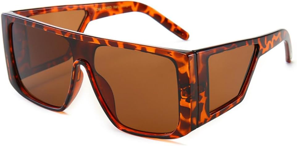 

Солнцезащитные очки европейского квадратного типа 2027 года, большие, с плоской верхней частью, женские, винтажные, ретро, ​​для женщин и мужчин, с защитой от УФ-излучения UV400 MTZJH, C4