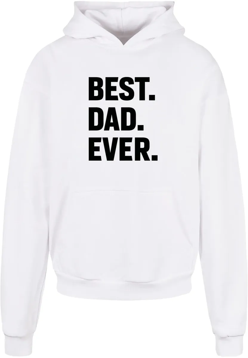 

Толстовка с капюшоном Merchcode " Merchcode Men's Fathers Day - Best Dad Ever Ultra Heavy Hoody", белый