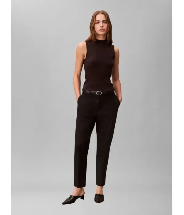 Брюки чинос straight fit Calvin Klein, черный