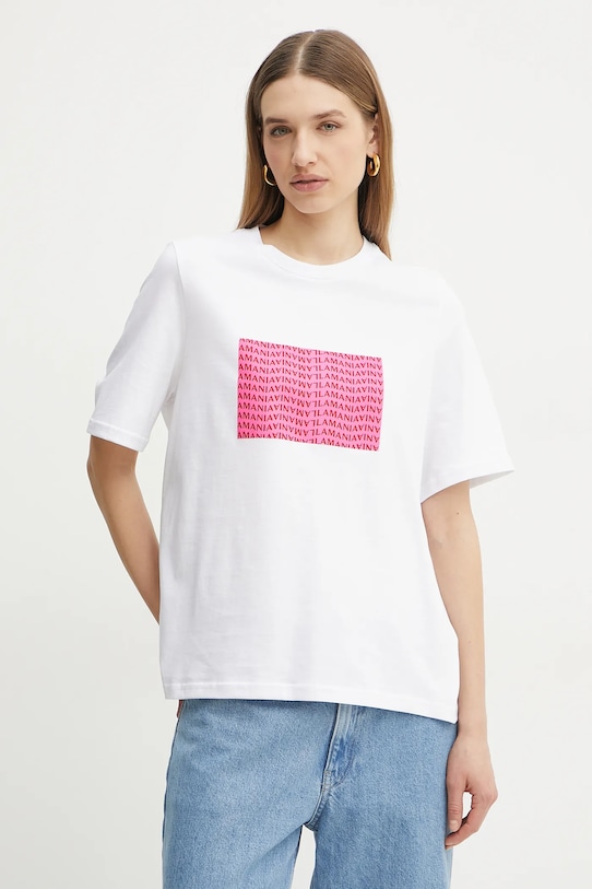 

Хлопковая футболка La Mania, белый
