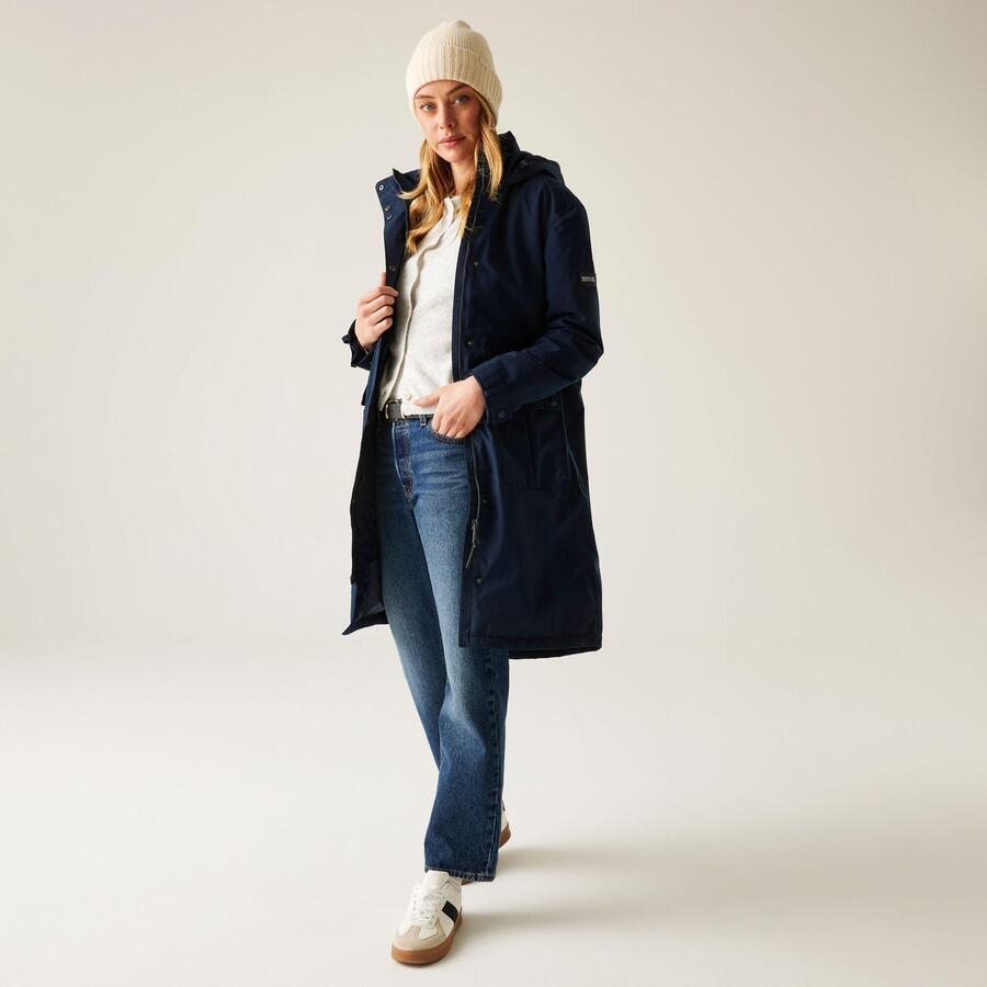 

REGATTA Женская удлинённая водонепроницаемая утеплённая куртка Yannta с капюшоном