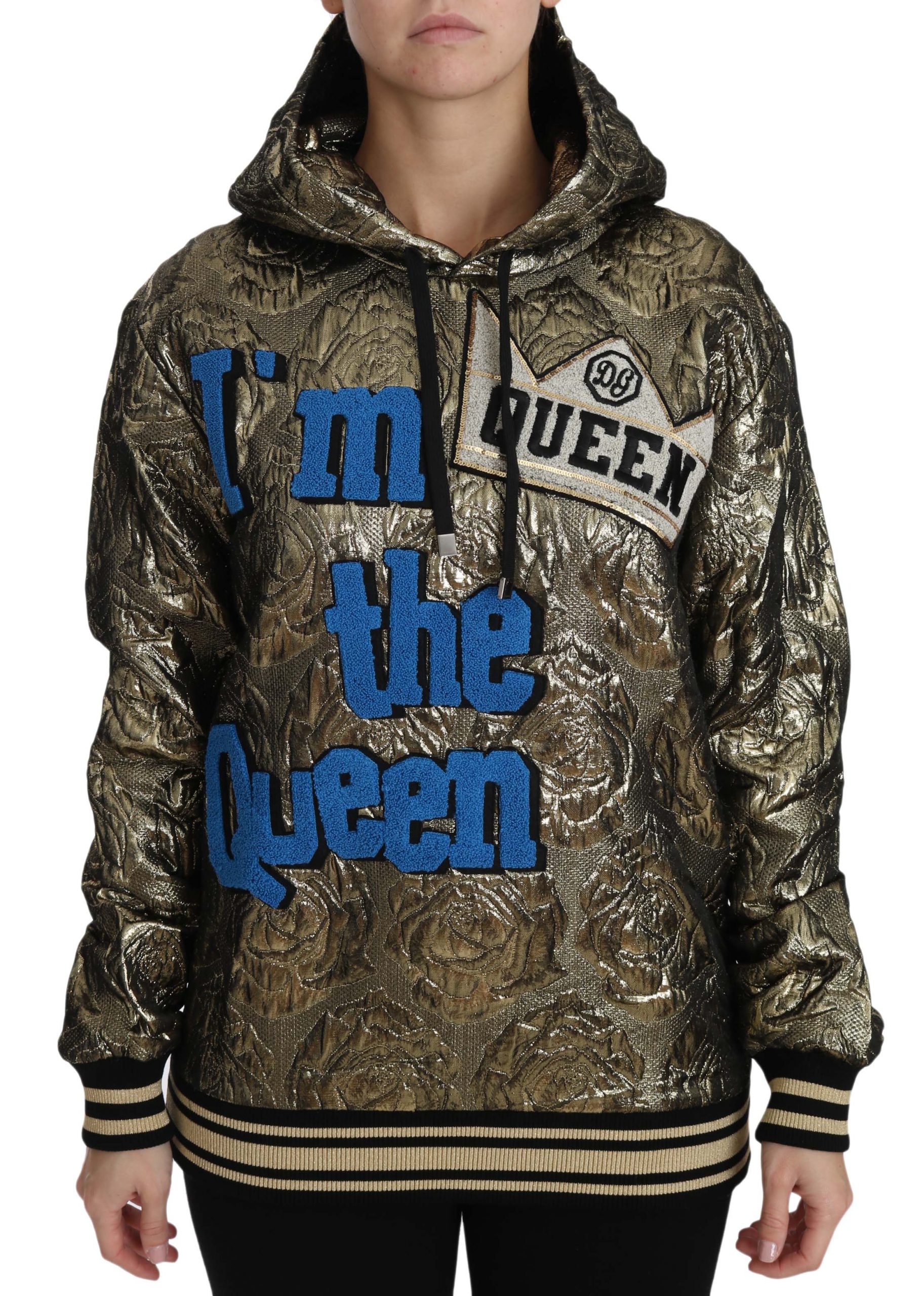 

Толстовка с капюшоном Im The Queen Multicolor Dolce & Gabbana, мультиколор