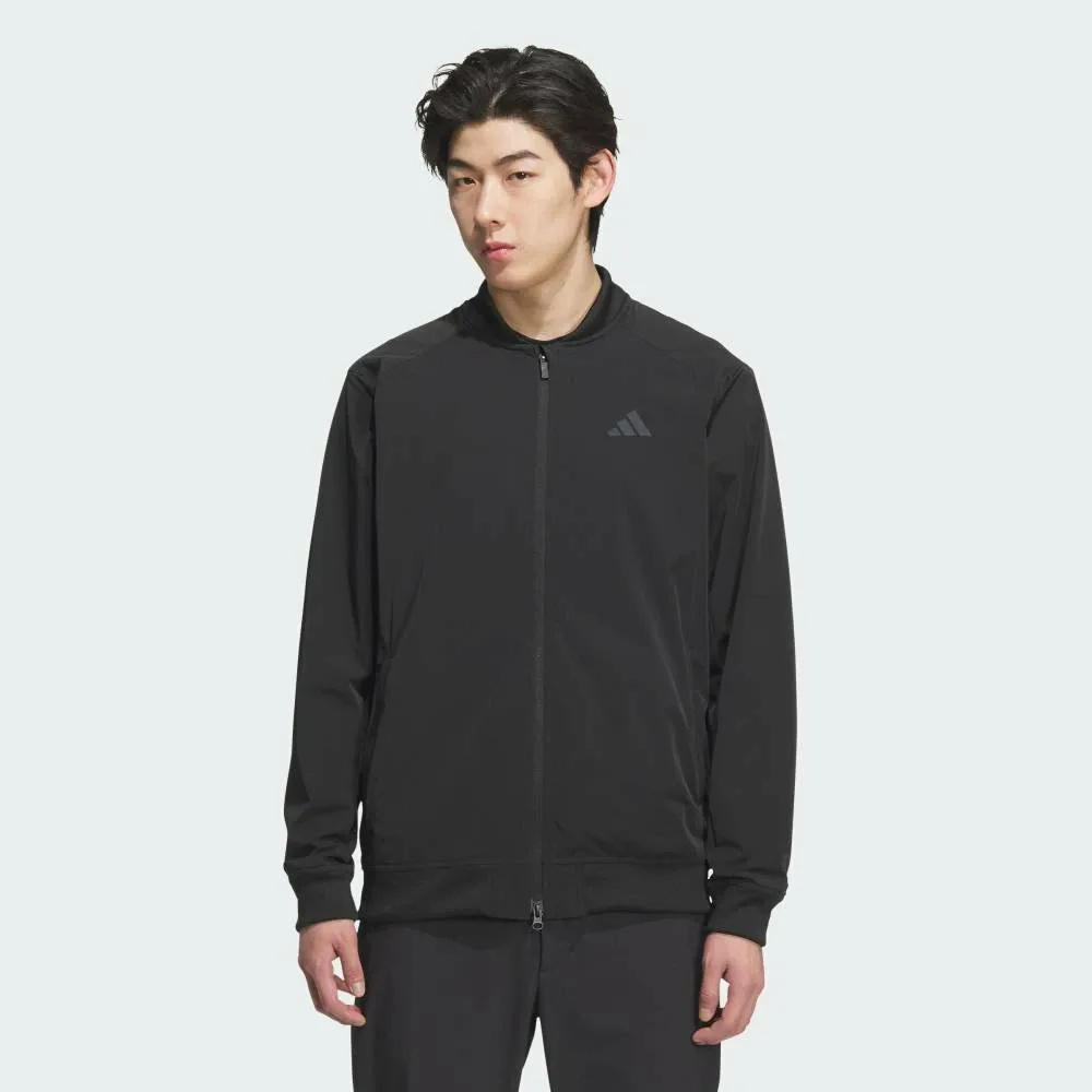 Куртка с длинными рукавами и полной застежкой-молнией Adidas, black