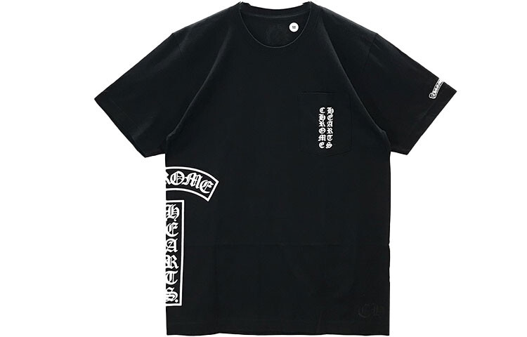 

Футболка унисекс черная Chrome Hearts, черный