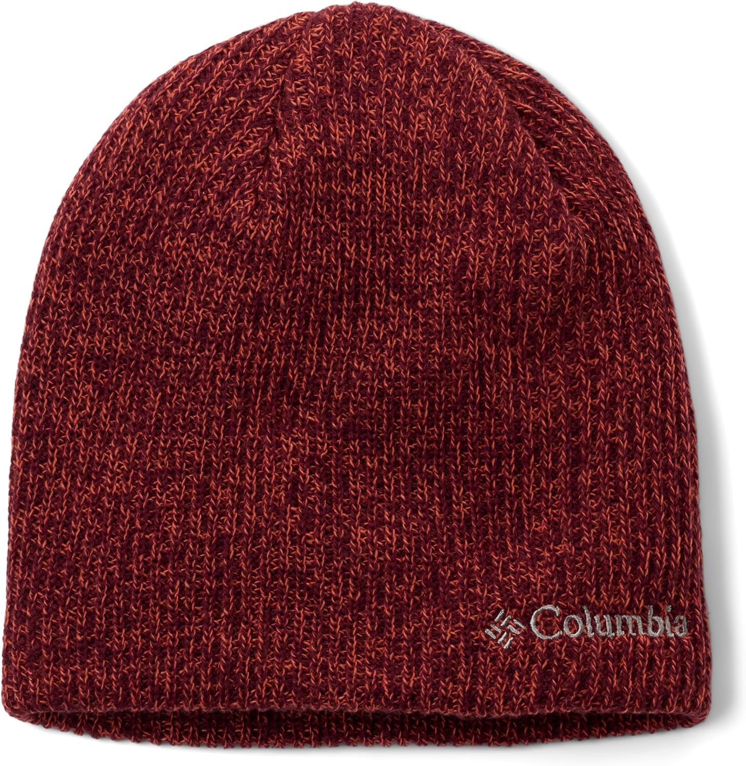 

Columbia Unisex-Adult Whirlibird Watch Cap Beanie, Rich Wine/Zing Marled