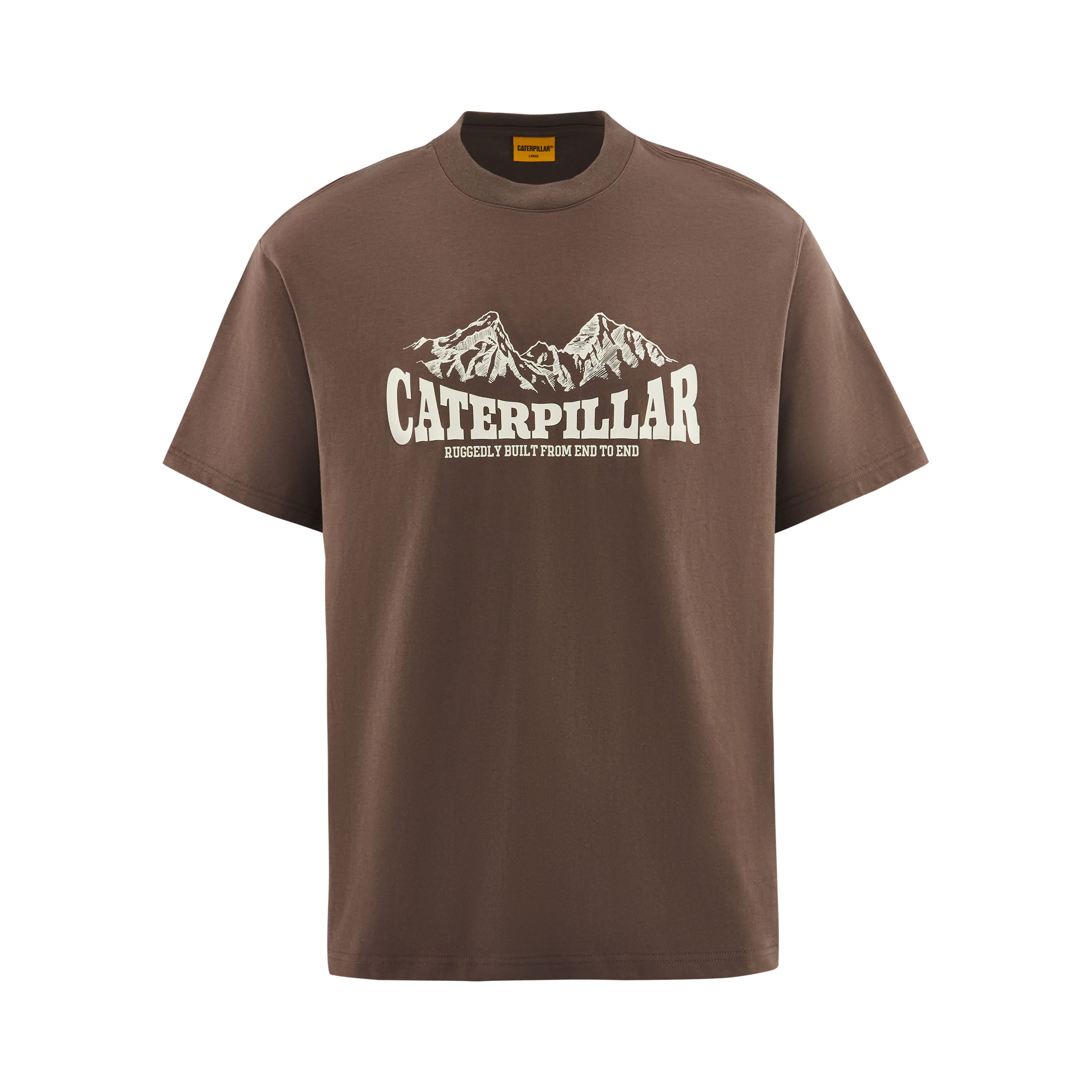 

Футболка унисекс CAT, Umber