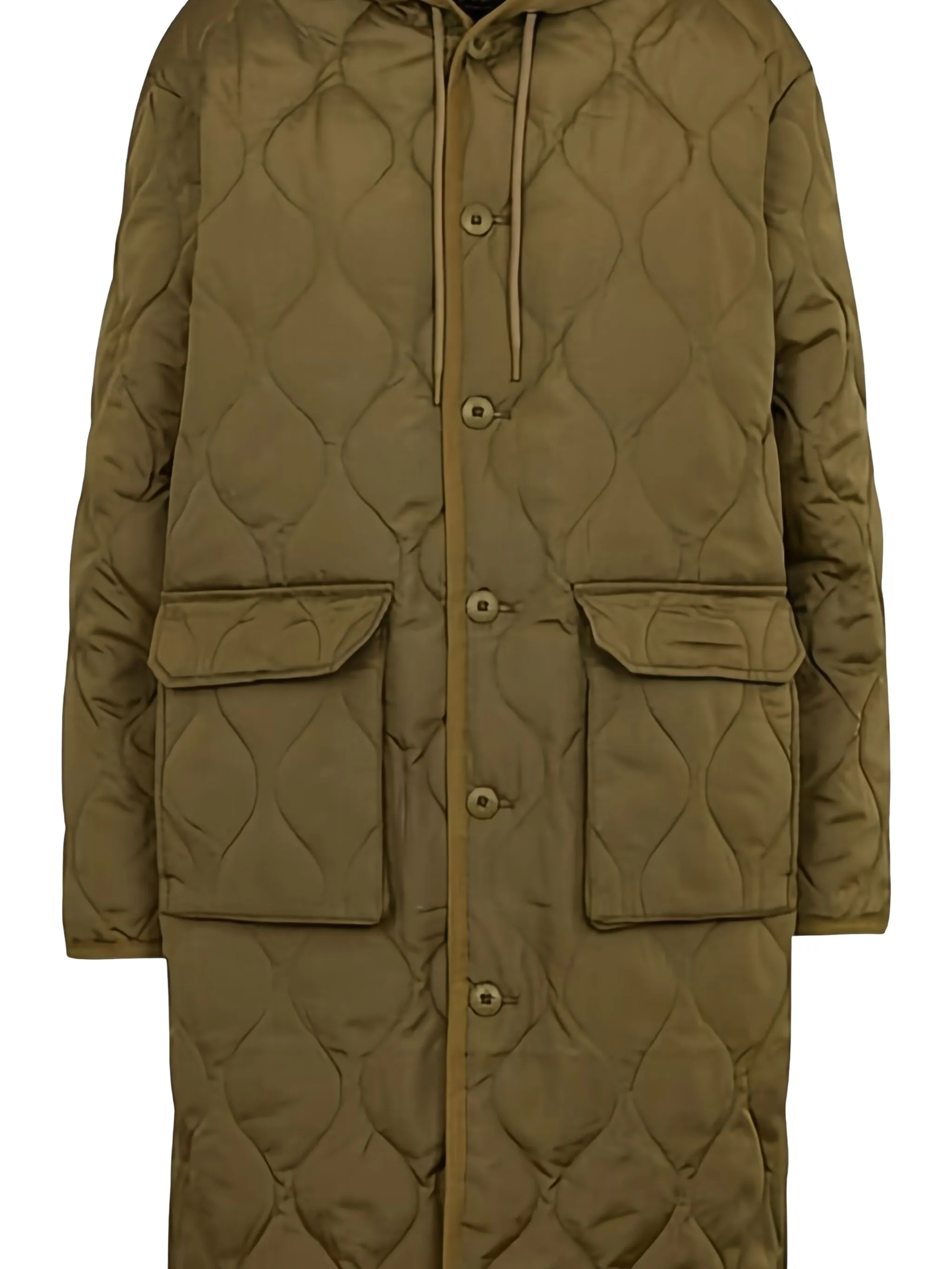 

Дутая парка Taion, зеленый