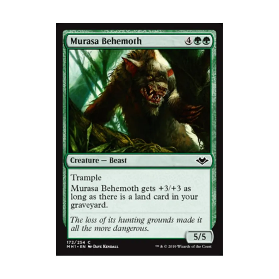 

CCG Мураса Бегемот (К), MTG - Modern Horizons