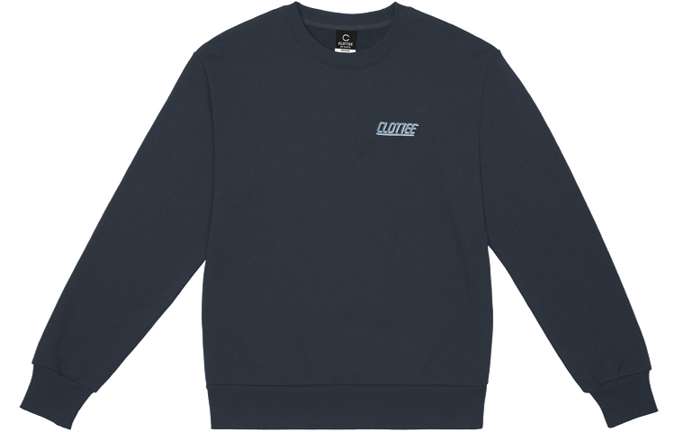 

Толстовка унисекс с круглым вырезом, средней плотности Clot, royal синий