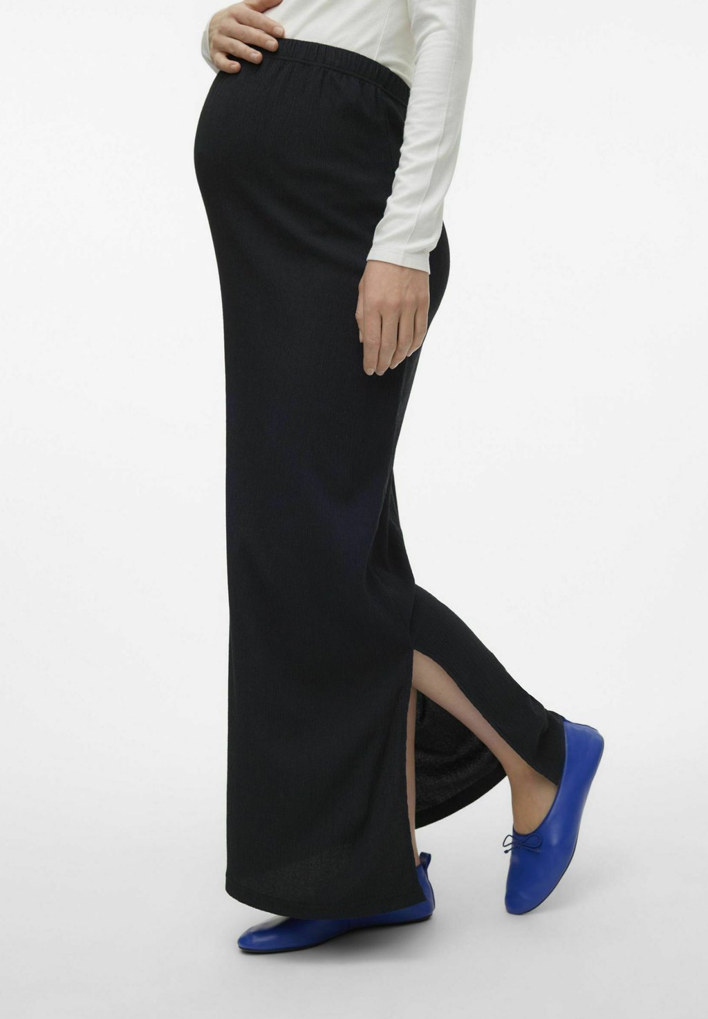 

Юбка макси HOHE TAILLE MATERNITY LANGER MAMALICIOUS, черный