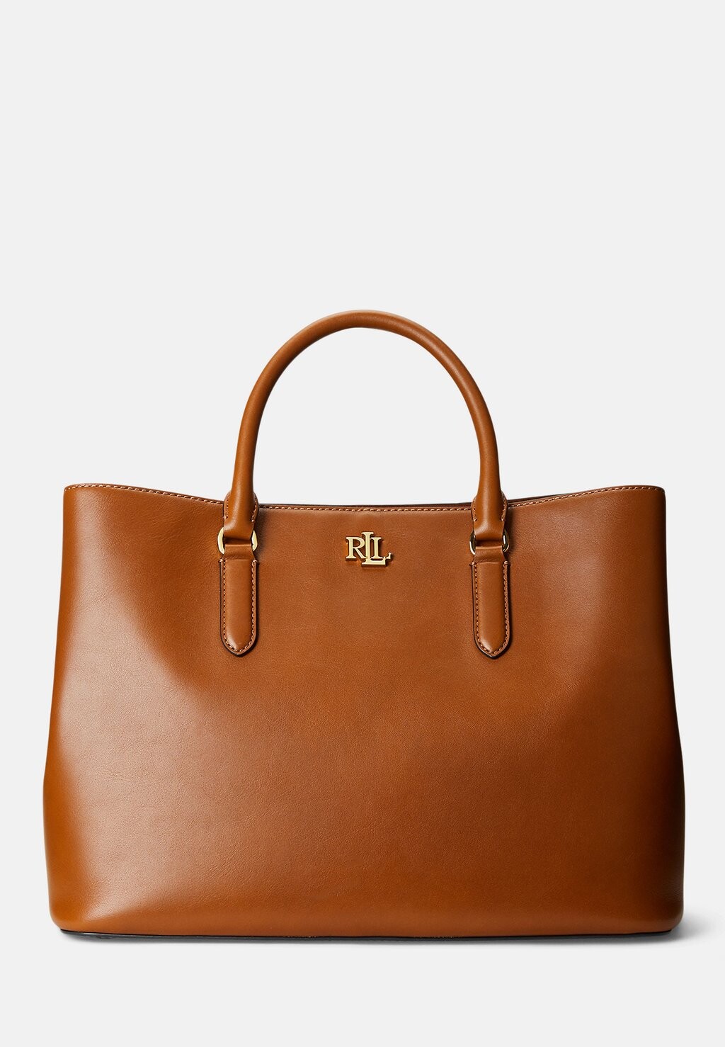 

Сумочка Marcy Satchel Large Lauren Ralph Lauren, цвет tan