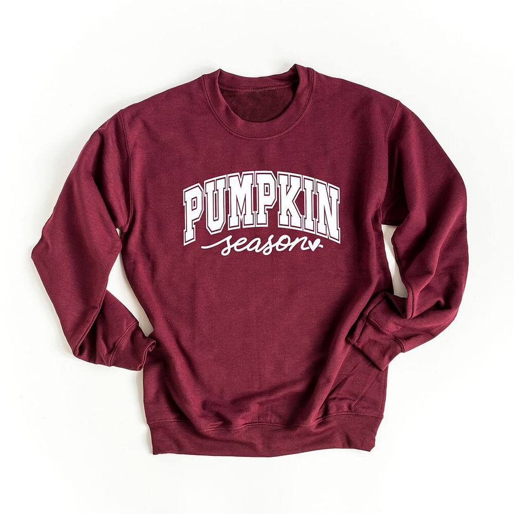 

Яркий свитшот Pumpkin Season Simply Sage Market, цвет Maroon